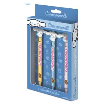 Pyramid Sanrio Stylo gel effaçable Pack de 3 Cinnamoroll (3x) (SR2510465)