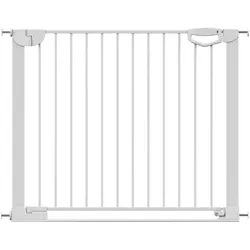 Geuther Tür- & Treppenschutzgitter Easylock mit Flatstep 97-104cm, weiss
