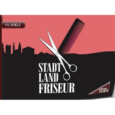 Stadt, Land, Friseur - 115 Spielblöcke, Taschenbuch von LevelBoard Spiele, LevelBoard Spiele, 978-3-693-19794-3