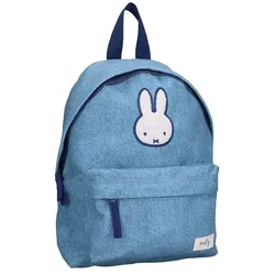 Vadobag Miffy Cute Happens Rucksack Schulrucksack Blau Polyester