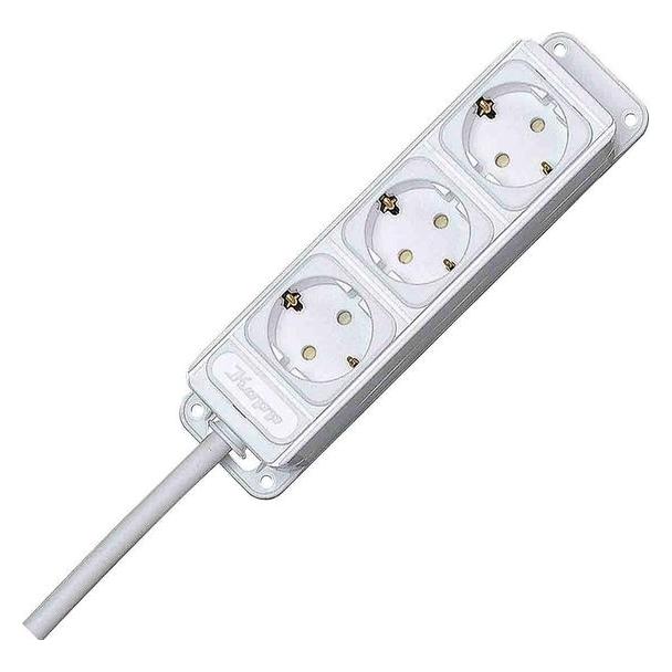 Kopp 127485014 Steckdosenleiste Weiss (3x, Typ 12, 3 m) (127485014)