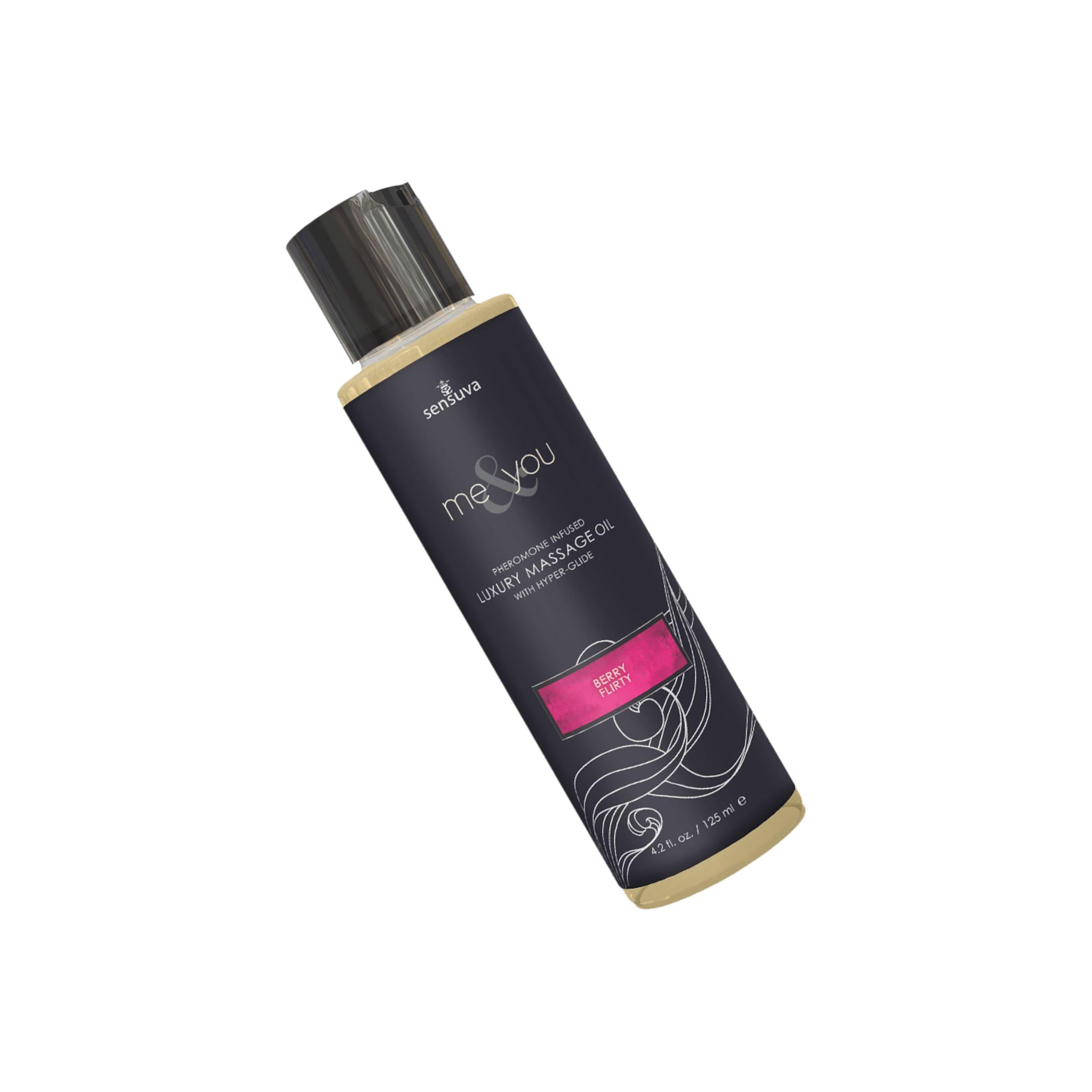 Me and You - Luxury Massage Oil Berry Flirty, 125 ml