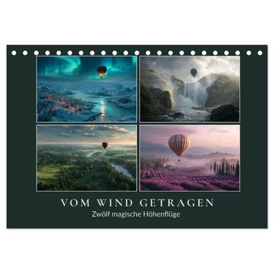 Vom Wind getragen (Tischkalender 2026 DIN A5 quer), CALVENDO Monatskalender
