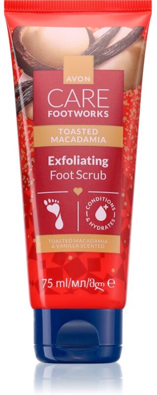 Avon Care Toasted Macadamia exfoliating foot scrub 75 ml