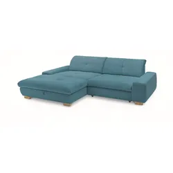 set one by Musterring Ecksofa SO 1200 Cord Azure