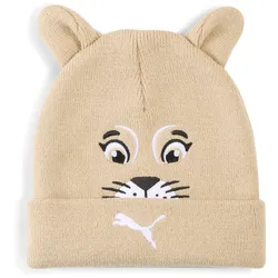 PUMA Animal Mid Crown Mütze Kinder 01 - toasted almond