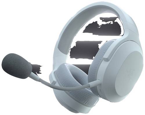 RAZER Barracuda X 2022 Over Ear Headset Bluetooth, kabelgebunden Stereo Weiß, Hellblau Lautstärkeregelung