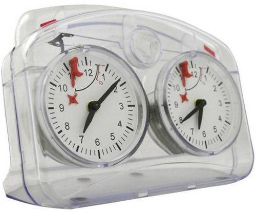 888800 Bauer trans Schachuhr Transparent