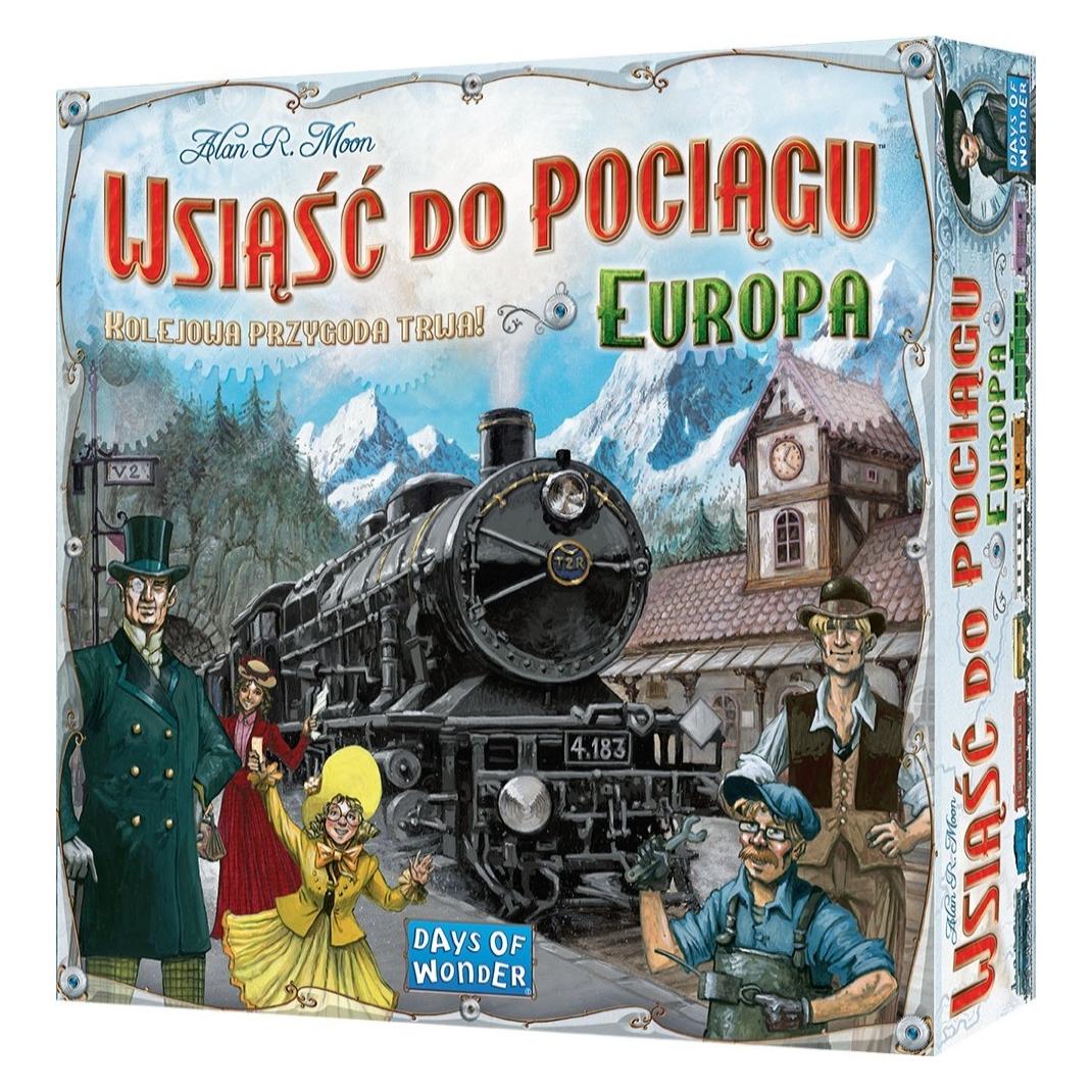 Rebel Gra Wsiąść do Pociągu Europa (2 - 5 Spieler) (0824968617021)