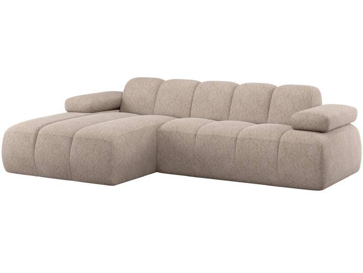 Ecksofa MOJO 160 x 284 cm Dunkler Sand