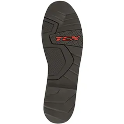 TCX, Motorradschuhe, Sohle Pro2.1-Pro2-Comp2 schwarz-rot 38-39 (39)