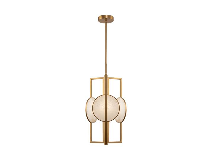 Marmor Hängelampe „Marmo“ Gold, Bernstein Maytoni