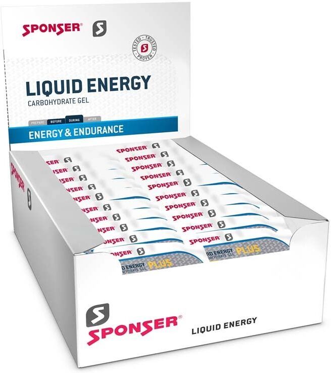 40x Sponser Liquid Energy Plus 40x35 g Gel