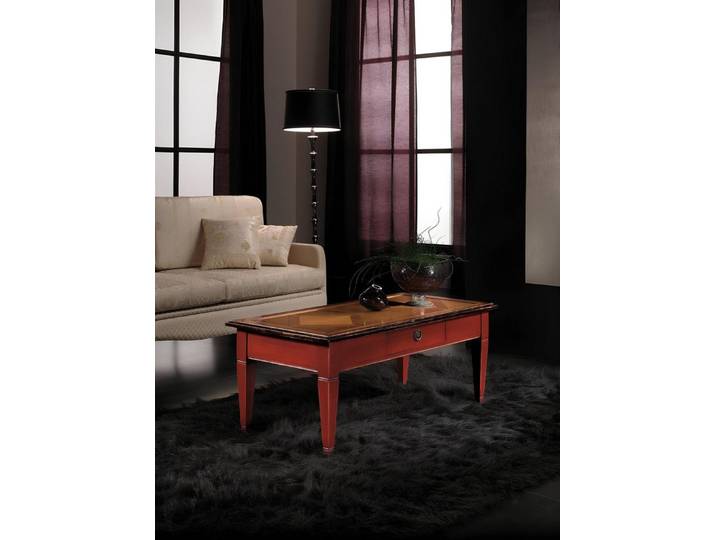 JVmoebel Couchtisch Eleganter Beistelltisch in Braun mit Art Deco-Ästhetik (Packung), Made in Europa