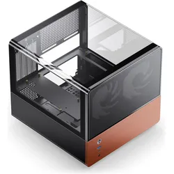 Jonsbo V12 (mATX), PC Gehäuse, Schwarz