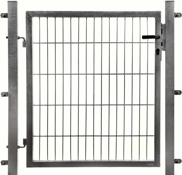 Floraworld Gartentor Comfort inkl. 2 Pfosten 120 x 100 cm feuerverzinkt
