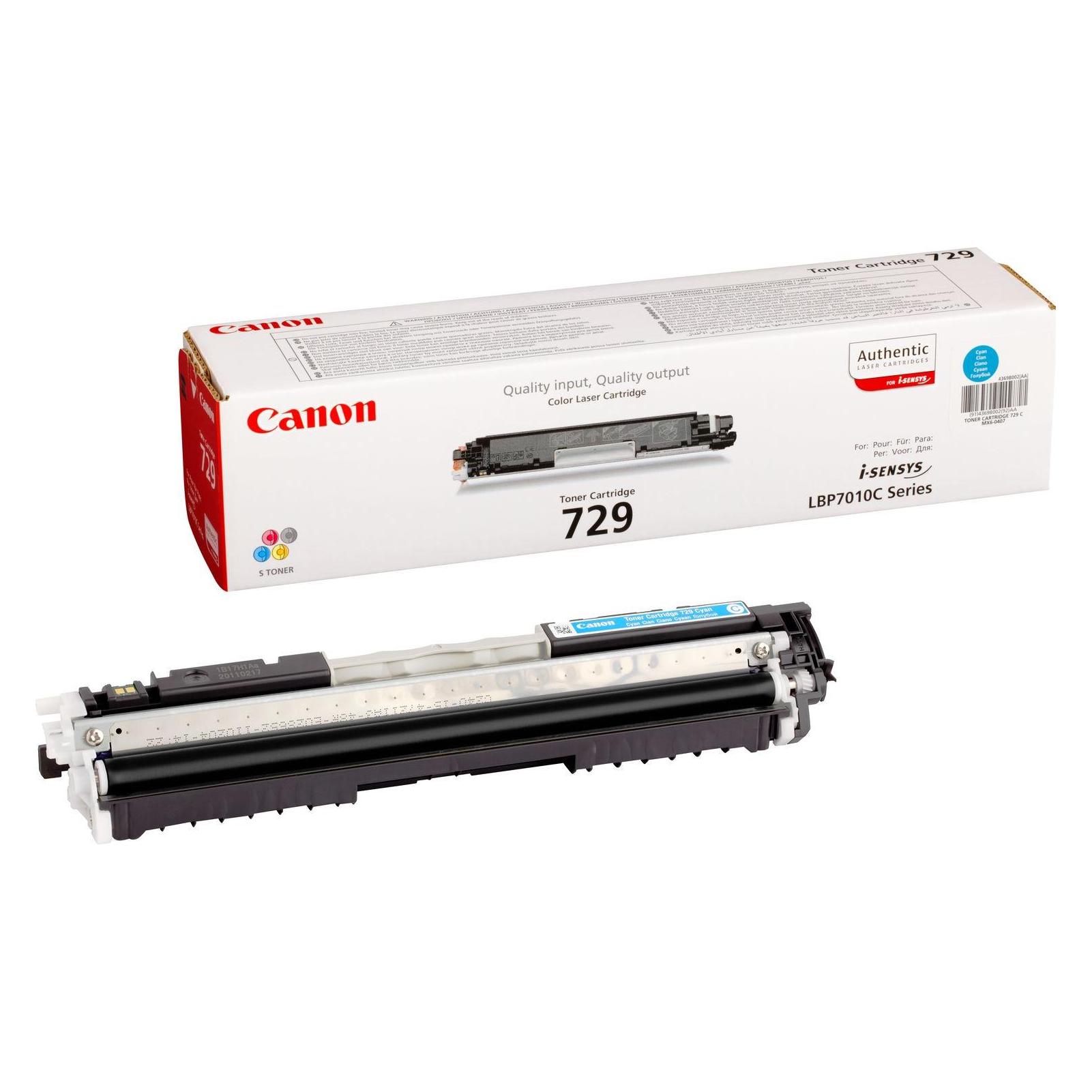 Canon Toner Cyan 729 (4369B002AA)