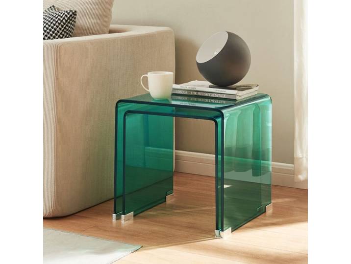 Ensemble de 2 tables gigognes Kariengem vert
