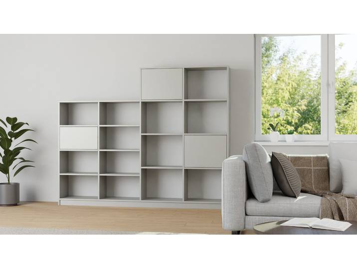 Großer Raumteiler Premium Dekore Grau