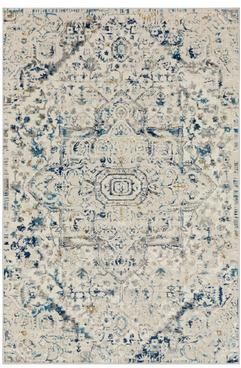 Mohawk Home Paris Floral Ornamental Medallion Woven Area Rug