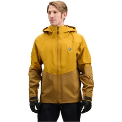 Black Diamond, Herren, Skijacke, M Recon Stretch Shell, Skijacke (L), Gelb