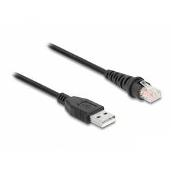 Delock 90598 Scanner-USB-Kabel Kabelgebunden Schwarz USB-A (USB 2.0)