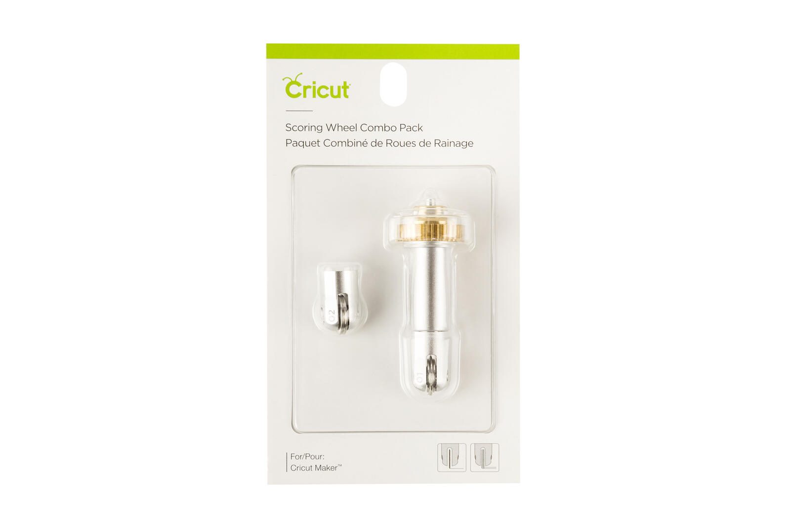 Cricut Falzrad-Set für Schneideplotter silber, gold 2005105