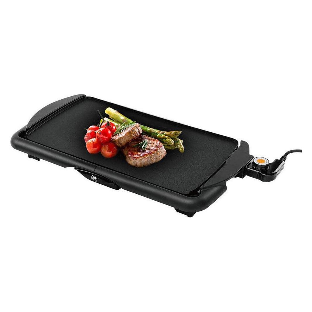 EDM Glatte Grill-Palcha 07663 Schwarz 2000 W (45363439)
