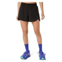 ASICS, Damen, Sporthose, Metarun Split Short (S), Schwarz