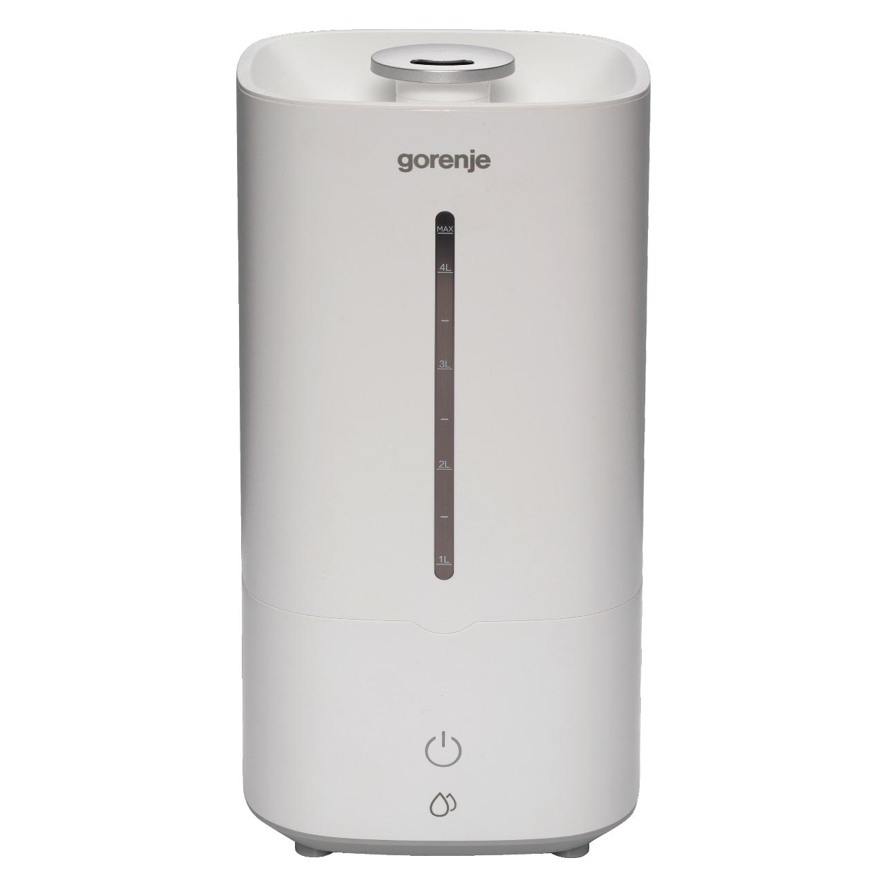 Gorenje Luftbefeuchter H45W 23 W, Vanduo Tankinhalt 4,5 L, Geeignet für Räume ab 20 m², Ultraschalltechnolog (20 m²) (H45W)
