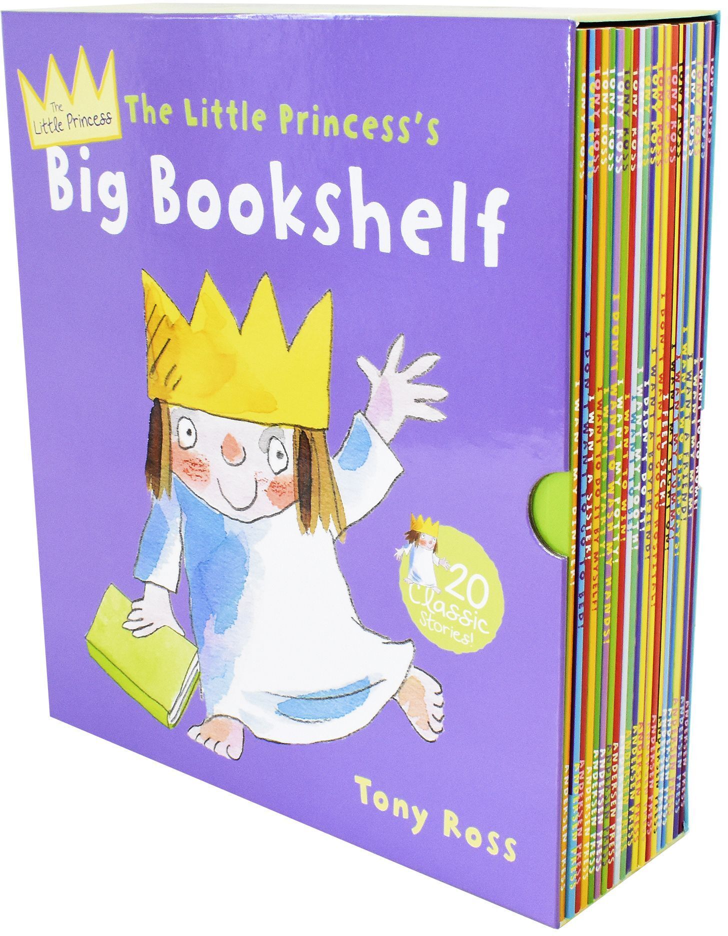 The Little Princess's Big Bookshelf by Tony Ross 20 Books Box Set - Ages 0-5 - Paperback Andersen Press Ltd