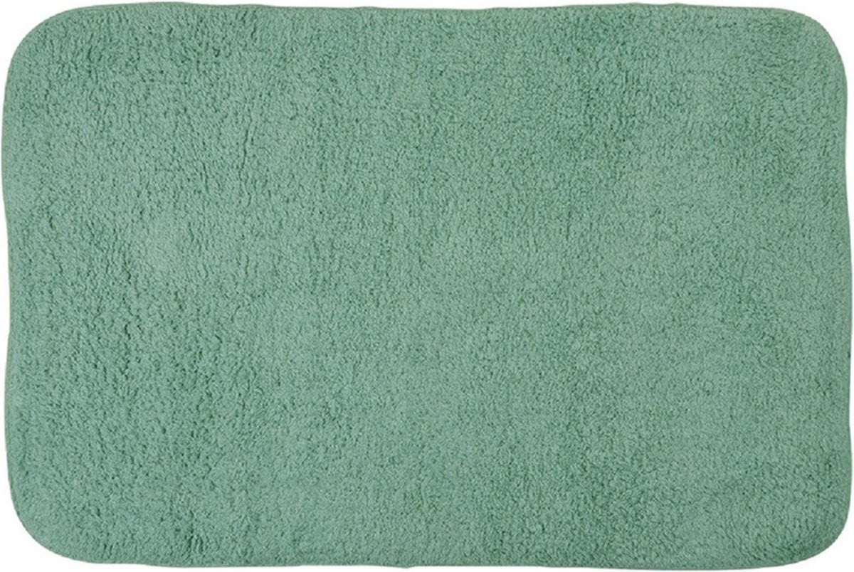 Mintgroene badkamermat voor volwassenen, 90 x 60 cm