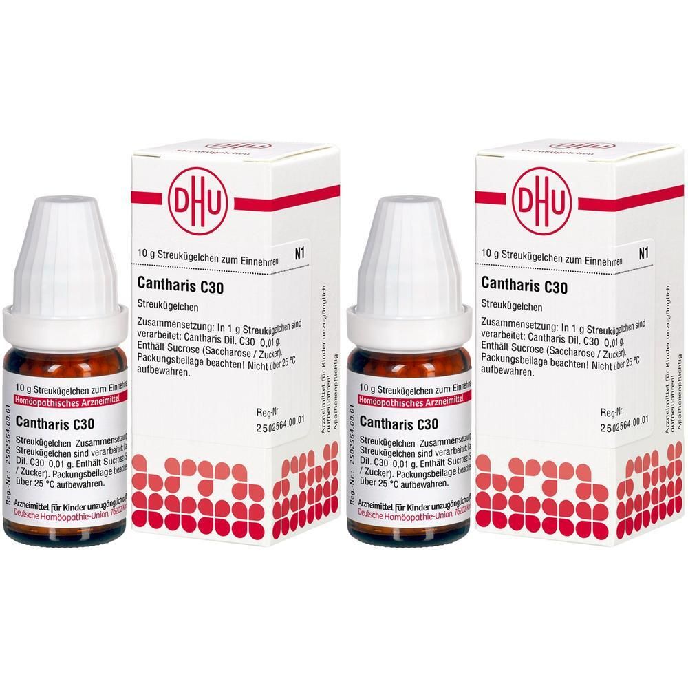 Cantharis C 30 Globuli 2x 2x10 g