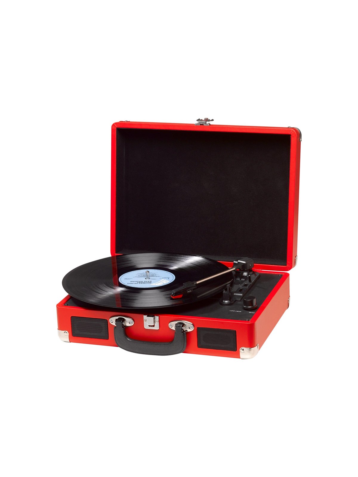 DENVER VPL-120 - turntable - Plattenspieler Rot