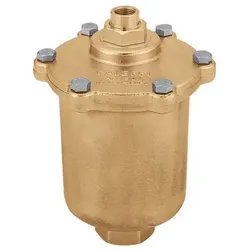 Caleffi Schnellentlüfter 501500 Messing, 3/4"x3/8" IG, automatisch, für Heizungs-/Klimaanlagen