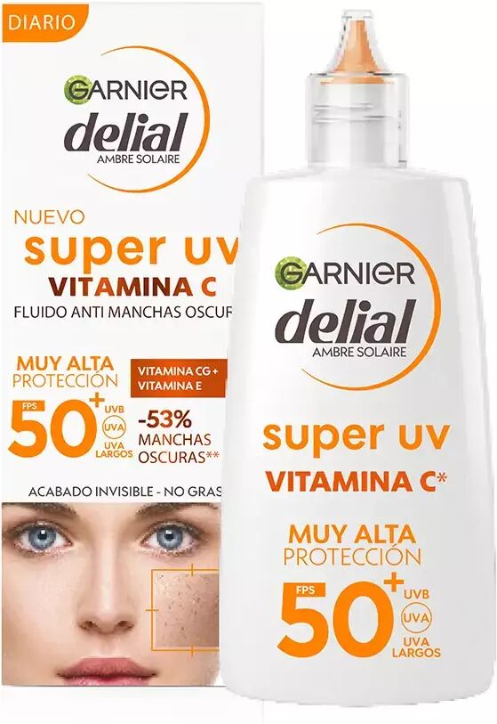 Garnier Delial Super Uv Vitamin C Anti-Stain SPF 50+ 40 ml
