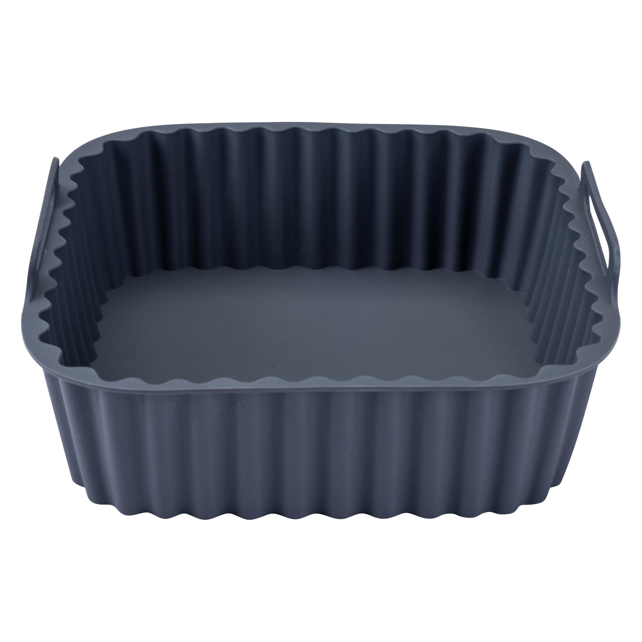 Fackelmann Silikonform für Heissluftfritteuse 45104 15,0 x 15,0 cm (45104)