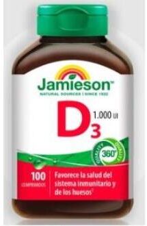Jamieson Vitamin D3 1000Ui 100 Tablets