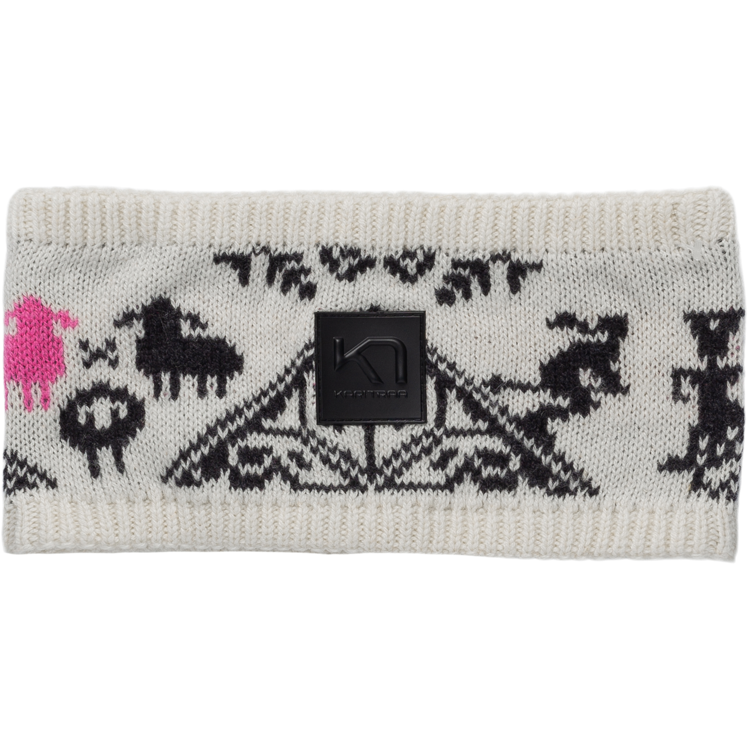 Kari Traa Saga Knit Damen Stirnbänder weiss Lifestyle Atmungsaktiv Merinowolle