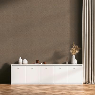 Vliestapete LIVING WALLS "3D-Tapete Wellenmuster - Moderne Vliestapete", braun (goldfarben), B:0,53m H:0,02m L:10,5m, Vlies, Tapeten