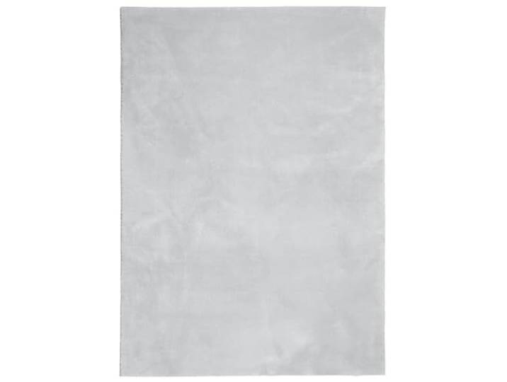 vidaXL Vloerkleed HUARTE laagpolig zacht wasbaar 160x230 cm grijs