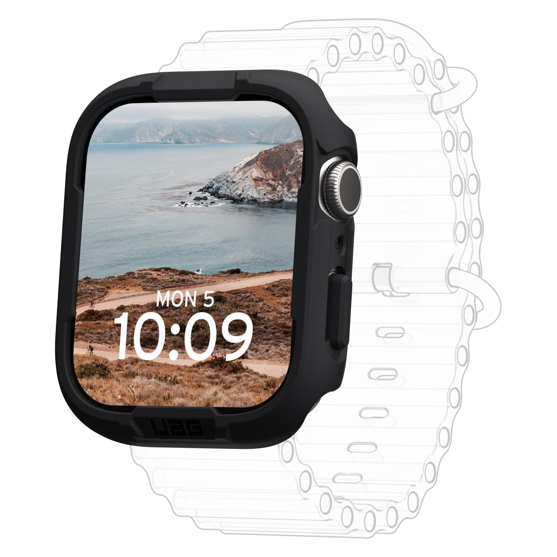 UAG Scout Case- Apple Watch Series 9/8/7 45mm- schwarz- (1A4415114040)