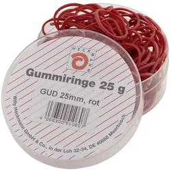 Wihedü, Gummiband, Gummiringe