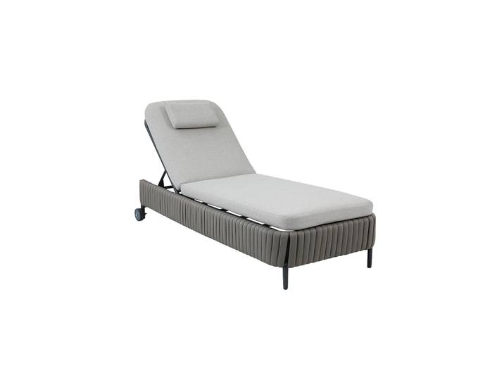 Premium Outdoor Gartenliege „Nizza“ LLR Collection