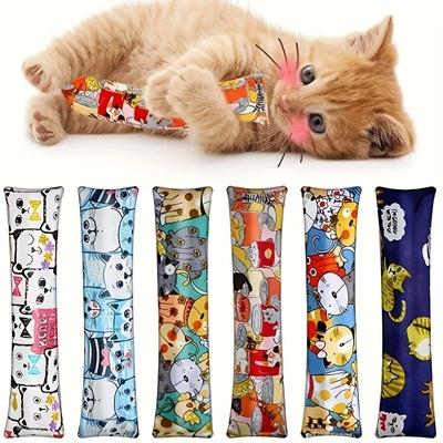 Inspired Finds Interactive Plush Cat Teaser Stick Toy For Hunting, Chewing & Scratching Fun Interactive Plush Cat Teaser Stick Toy For Hunting, Chewing & Scratching Fun