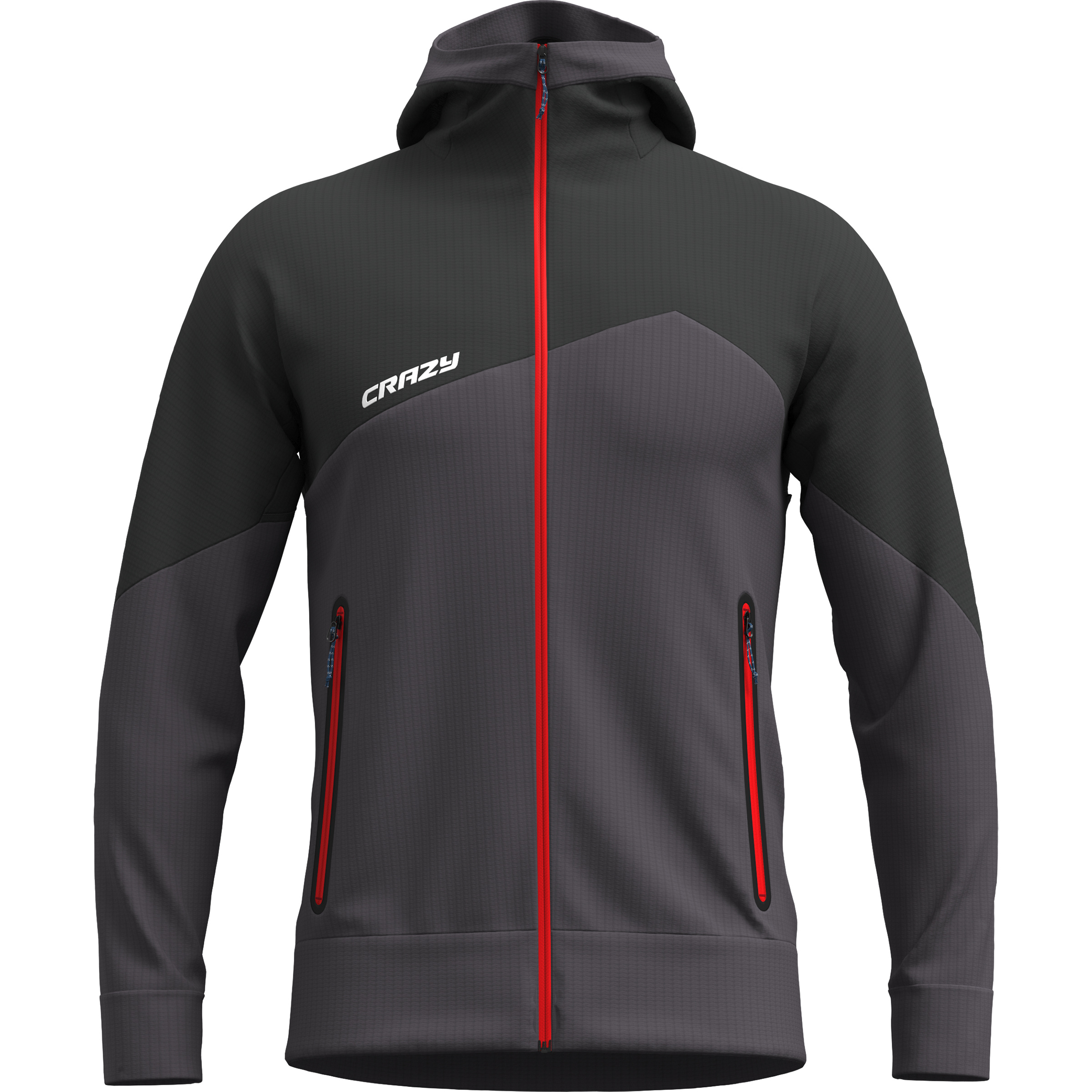 Crazy Gulliver Light Herren Fleecejacke schwarz Größe L Trekking Elastisch