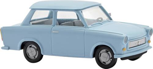 Busch 53103 H0 PKW Modell Trabant P601 Limousine, Blau