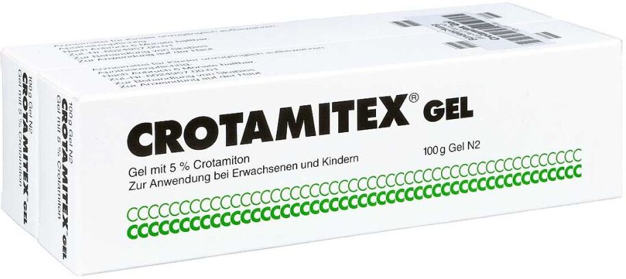 Crotamitex Gel zur Krätze Behandlung