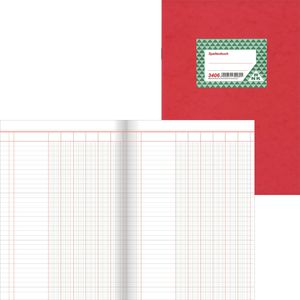 RNK Spaltenbuch 3406, 6 Spalten, A4, 30 Blatt, mit festem Kopf