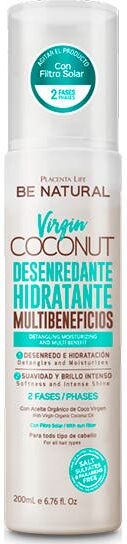 Be Natural Virgin Coconut Antifrizz Aceite Capilar 200 ml